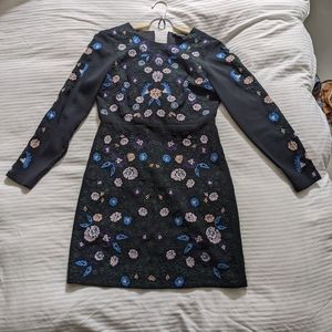 Club Monaco Embroidered Dress